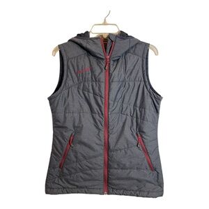 MAMMUT Ellis PrimaLoft Insulated Hooded Vest Size Medium